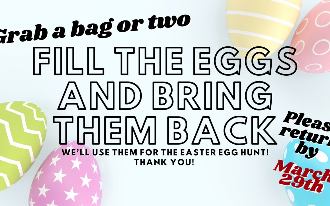 EASTER EGG BAGS